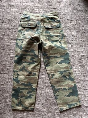 Free People “Remy” Camo Crop Jeans